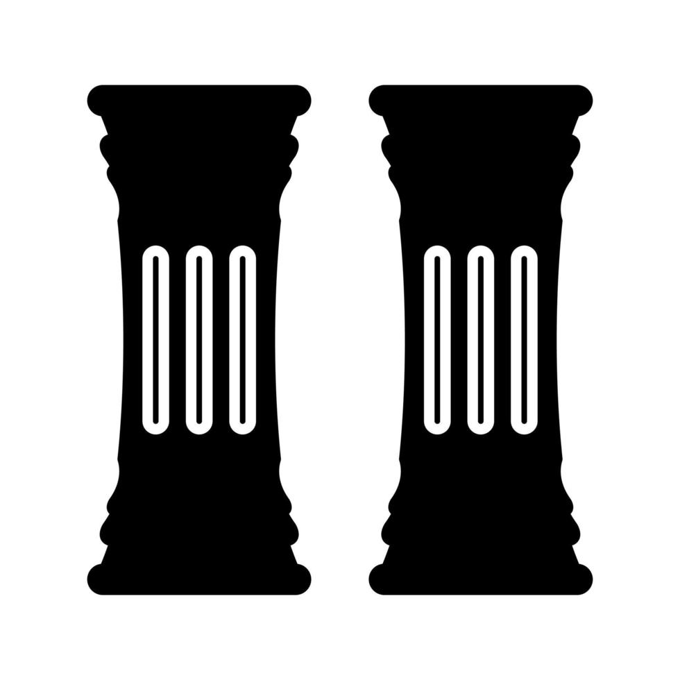 icono de vector de columna