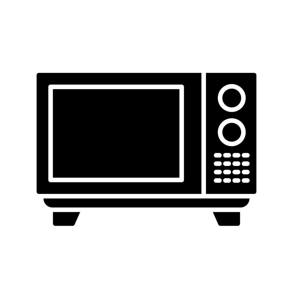 Microwave Vector Icon