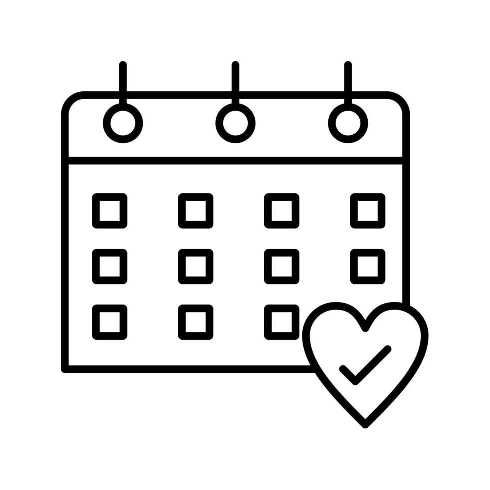 Calendar Vector Icon