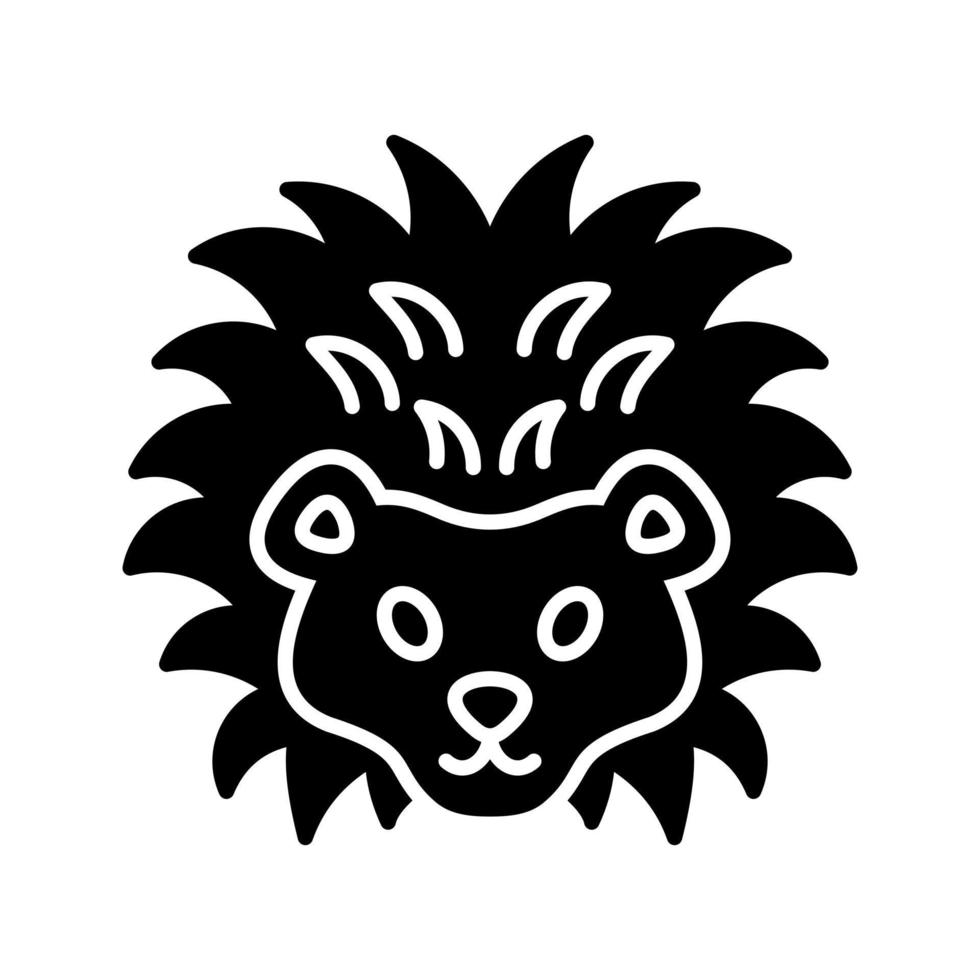 Hedgehog Vector Icon