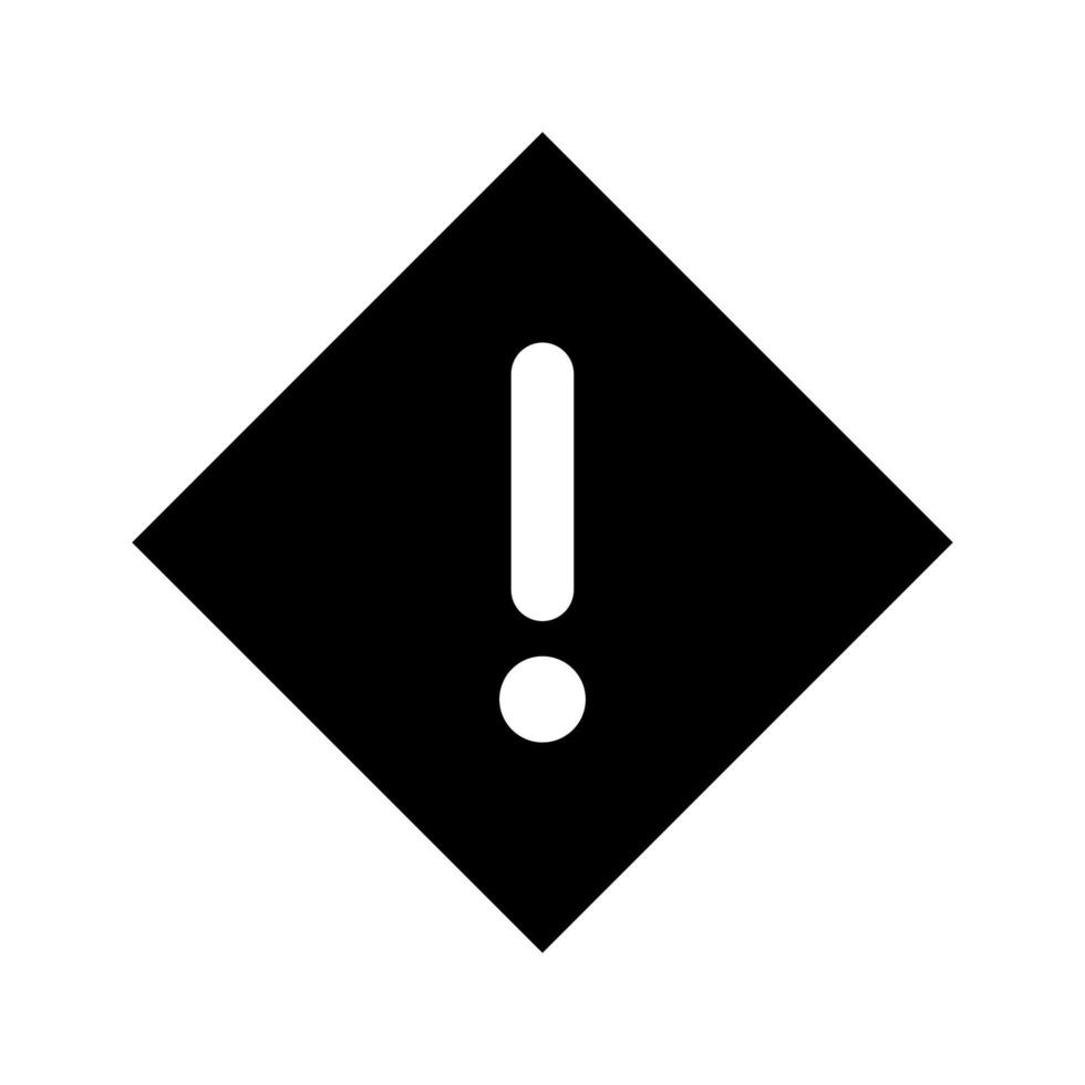 Warning Vector Icon