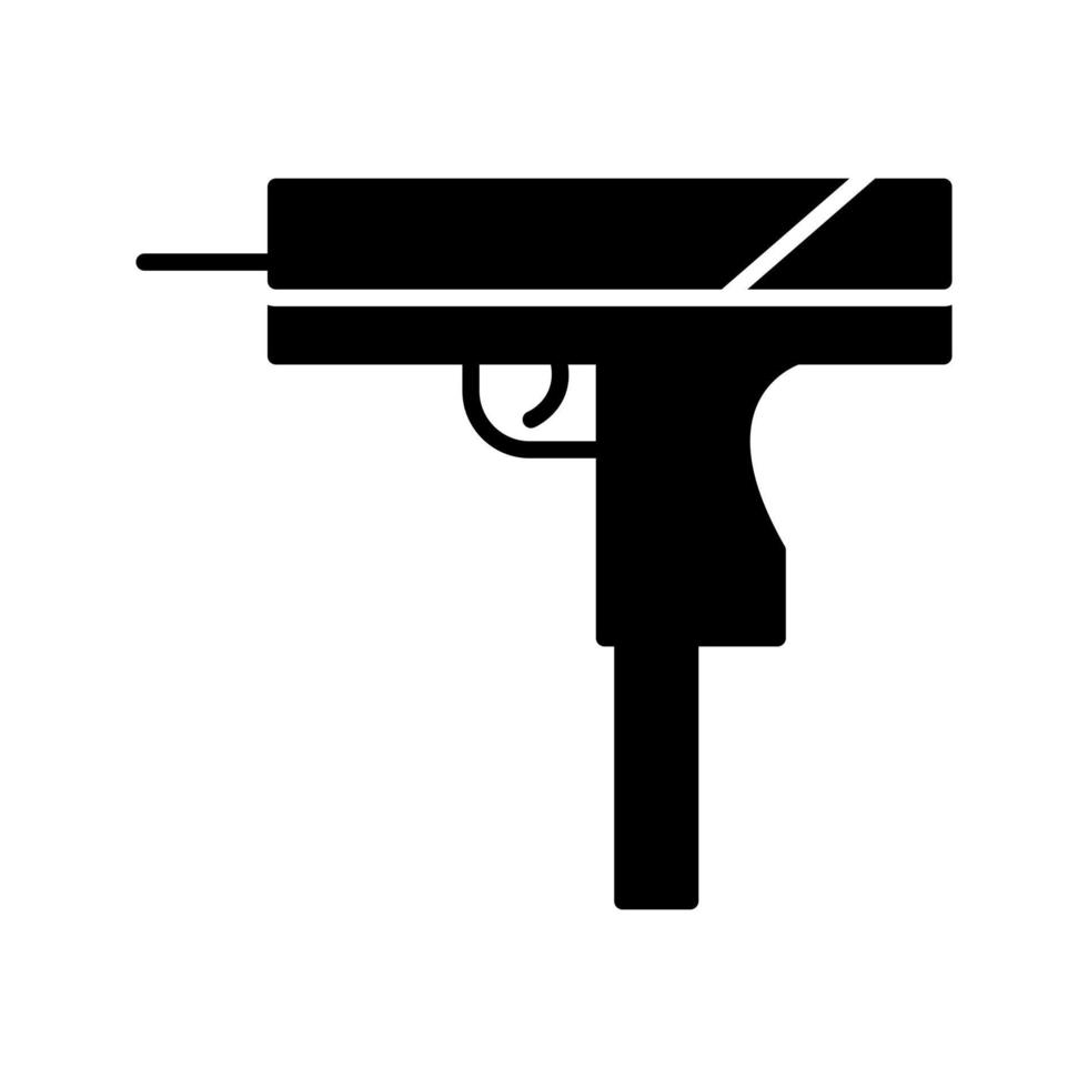 icono de vector de arma única