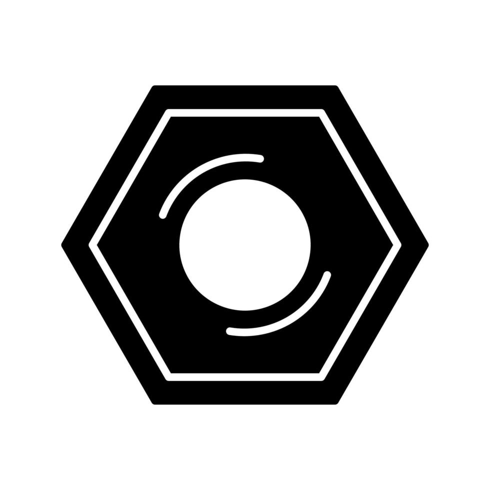 Nut Vector Icon