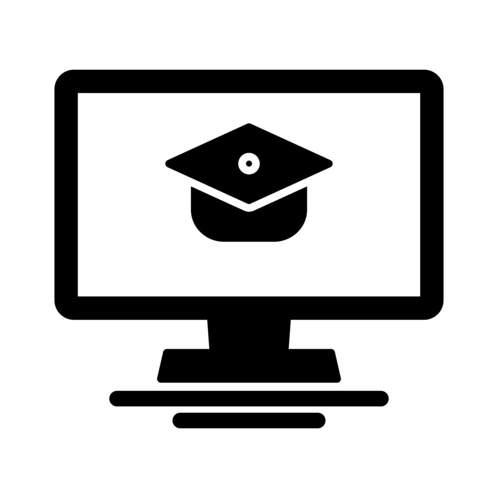 Online Course Vector Icon