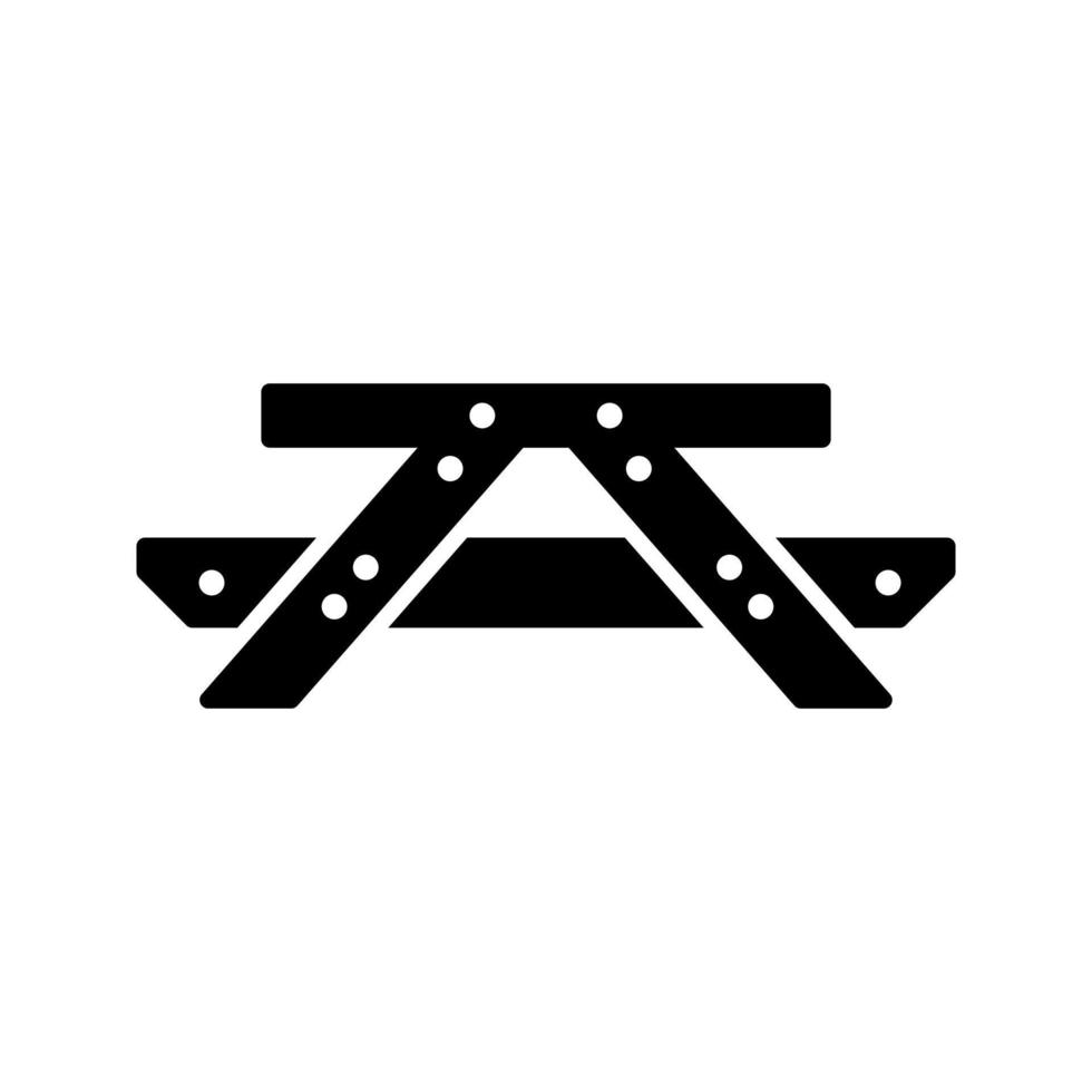 Picnic of Table Vector Icon