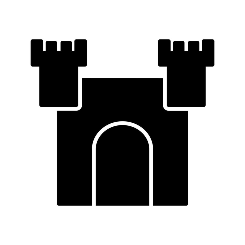 Unique Castle Vector Icon