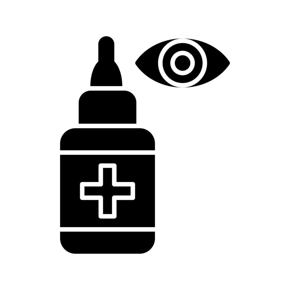 Eye Drop Vector Icon