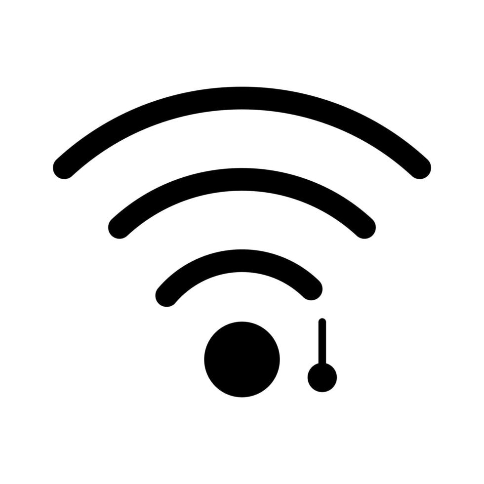 Unique WiFi Sign Vector Icon