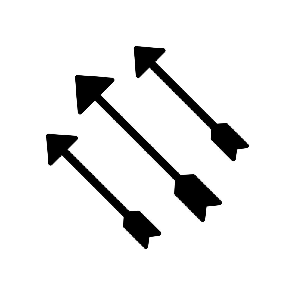 Unique Arrows Vector Icon