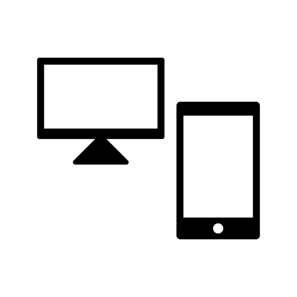 Devices Vector Icon 14717822 Vector Art at Vecteezy
