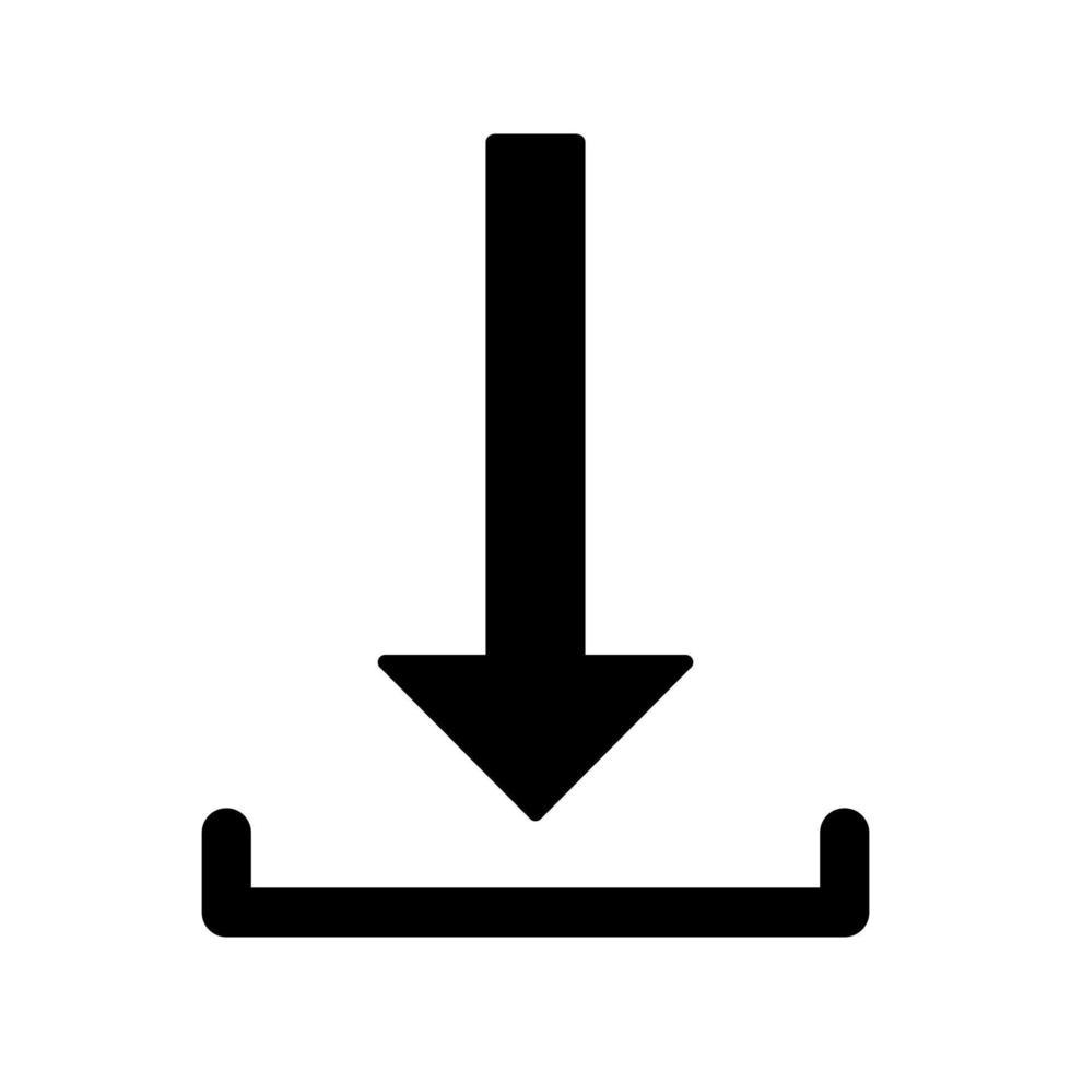 Unique Download Vector Icon