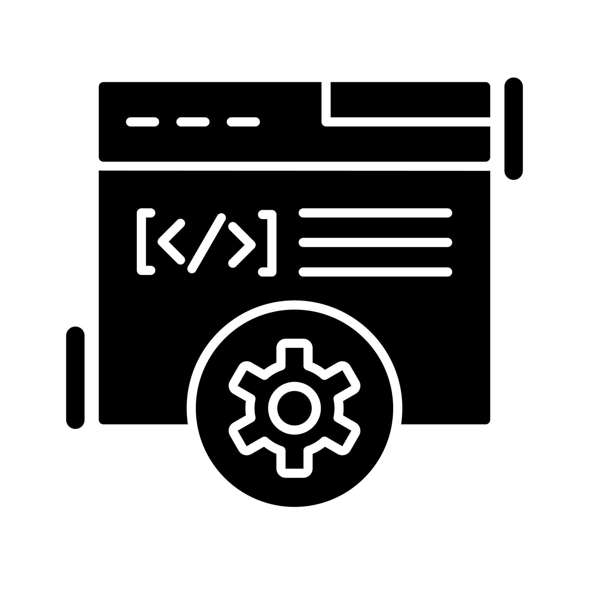 Web Development Vector Icon 14717902 Vector Art at Vecteezy