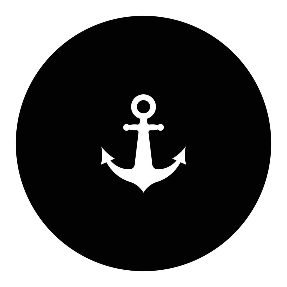 Anchor Logo vektor vector