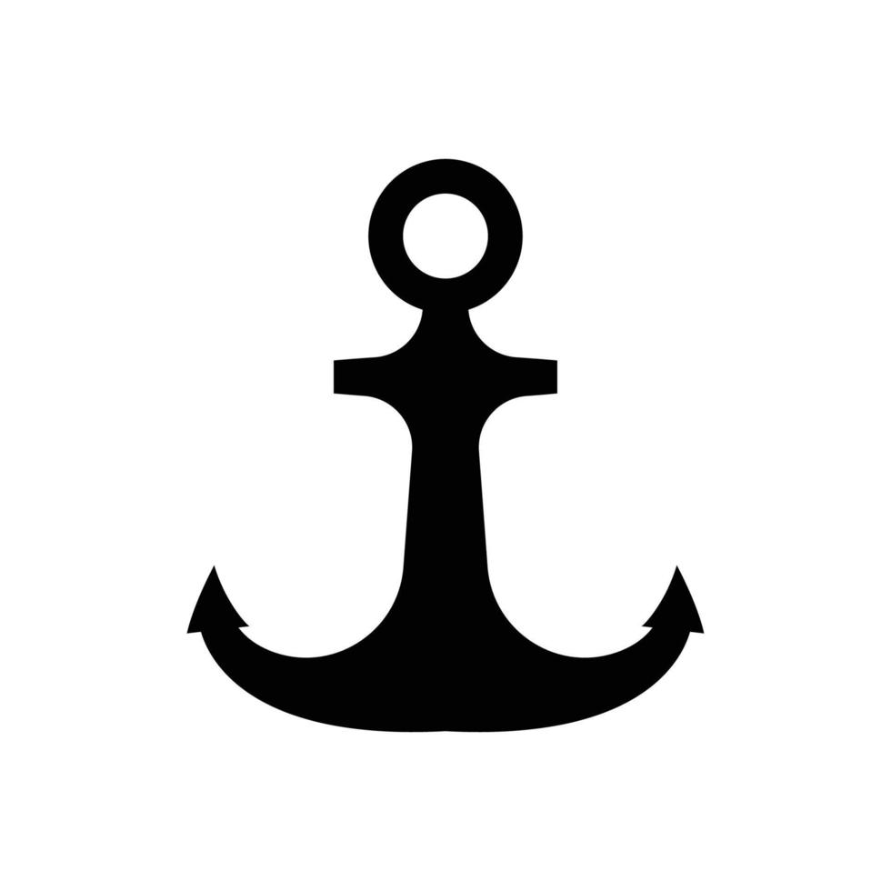 Anchor Logo vektor vector