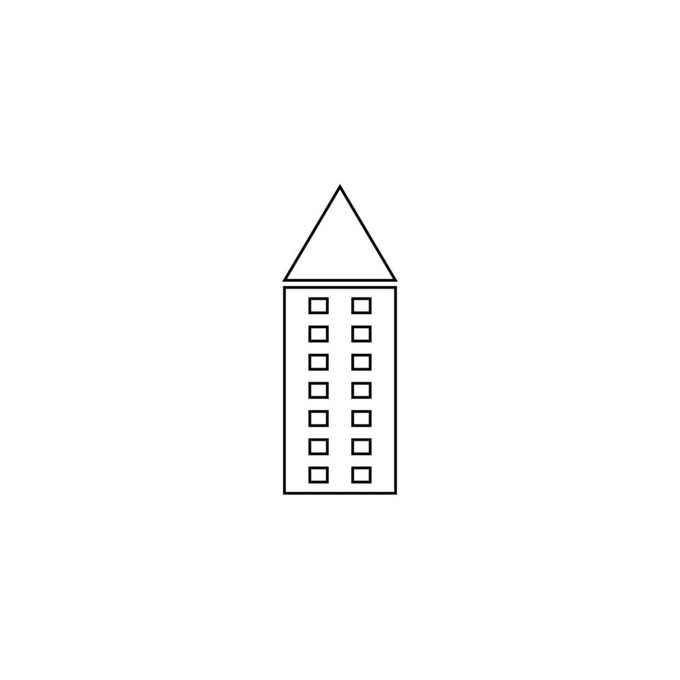 edificio logo vector