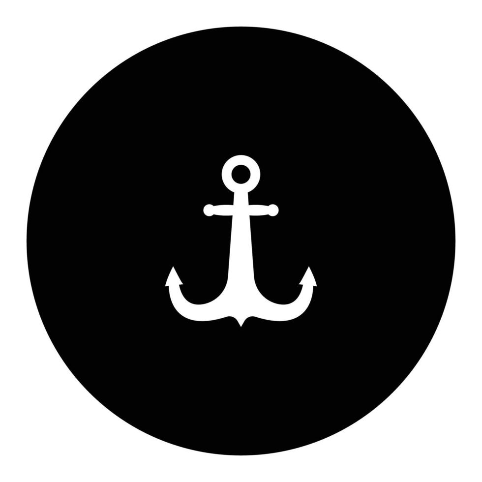 Anchor Logo vektor vector