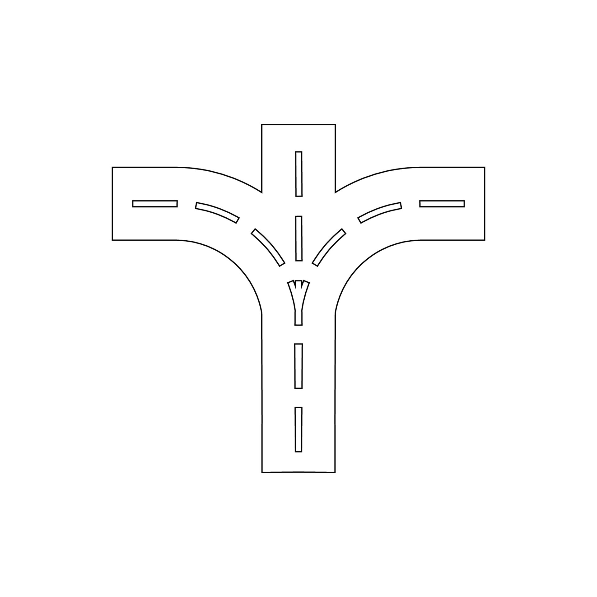 fork in the road logo 14718262 Vector Art at Vecteezy