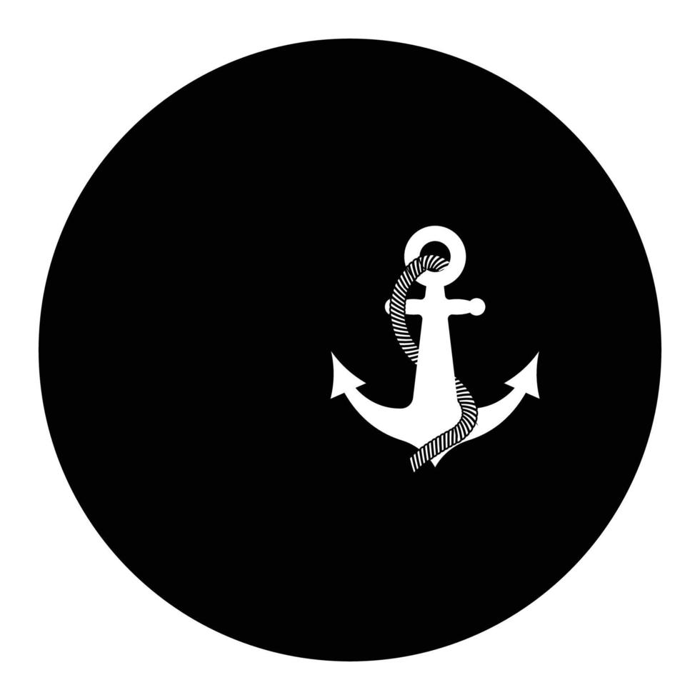 Anchor Logo vektor vector