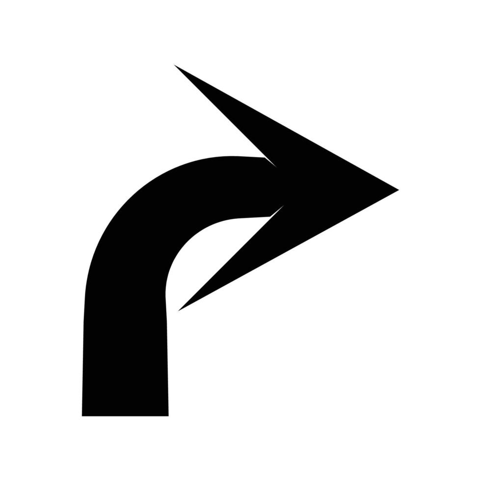 turn arrow icon set vector