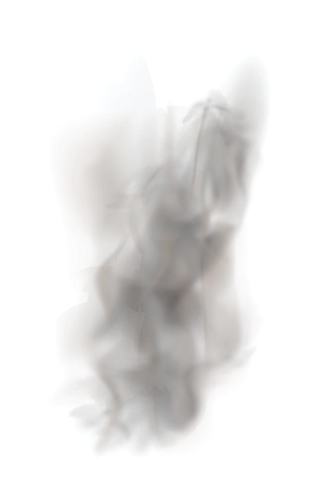 Big fire smoke,vector design image vector