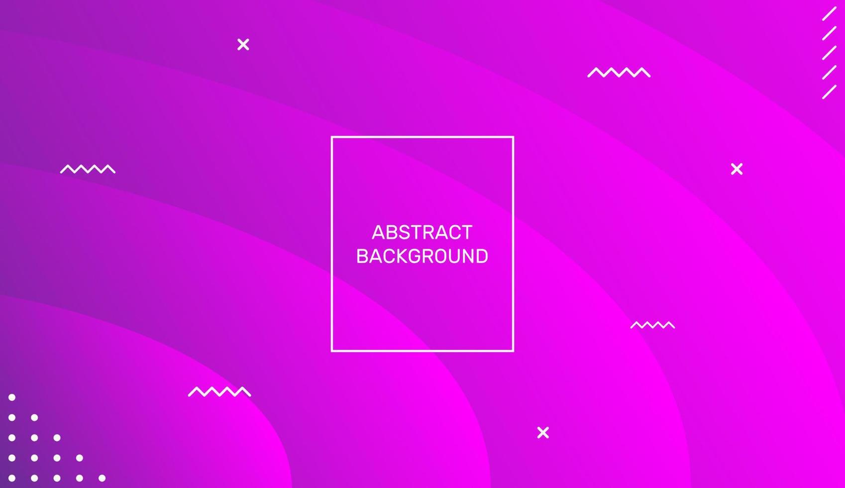 Abstract background with gradient purple color and white ornament. Creative illustration for poster, brochure, landing, page, cover, ad, promotion. Eps10 vector