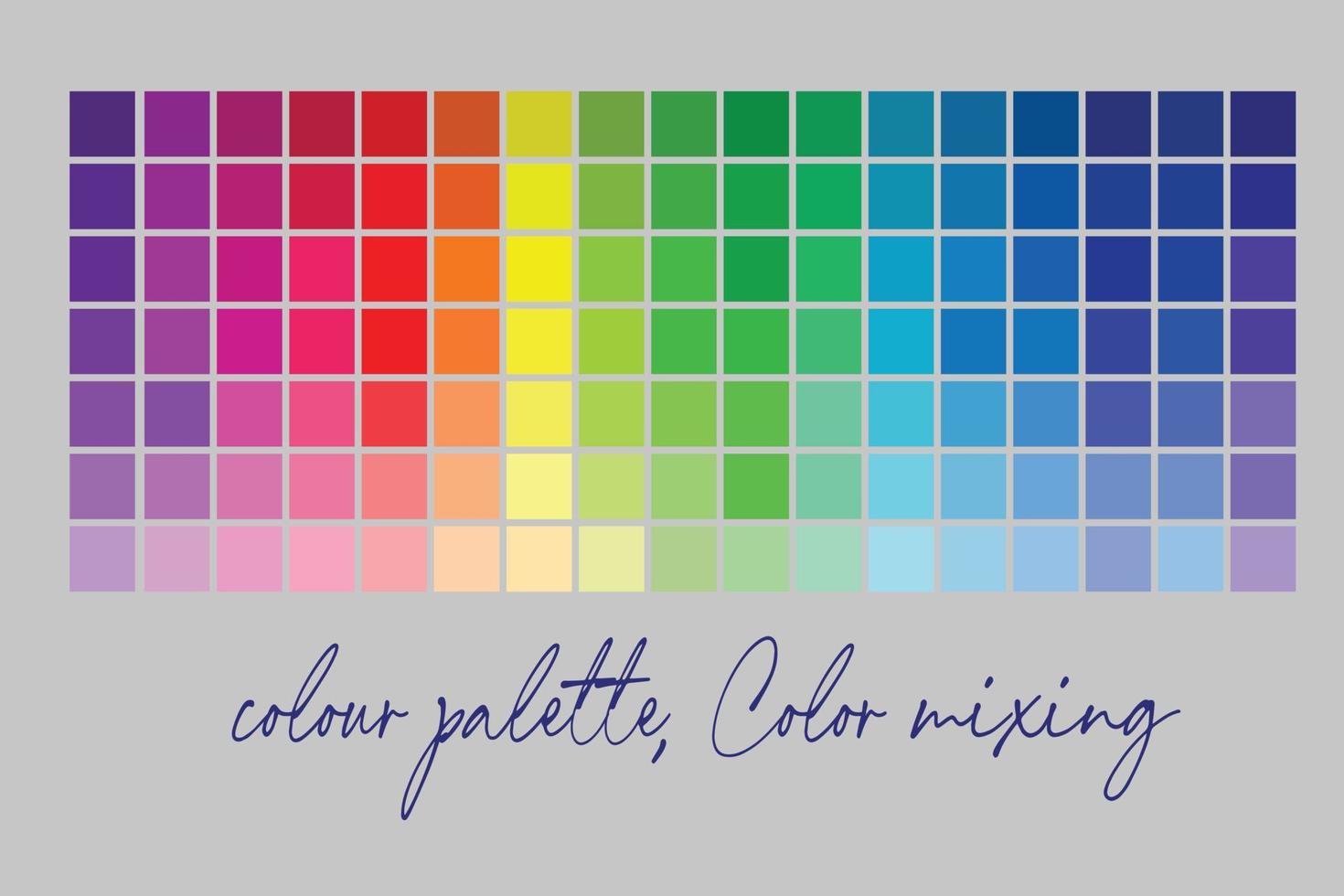 colour palette vector free