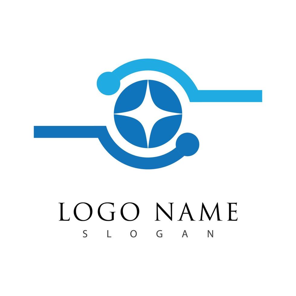 Branding Identity Corporate Eye Care vector logo design