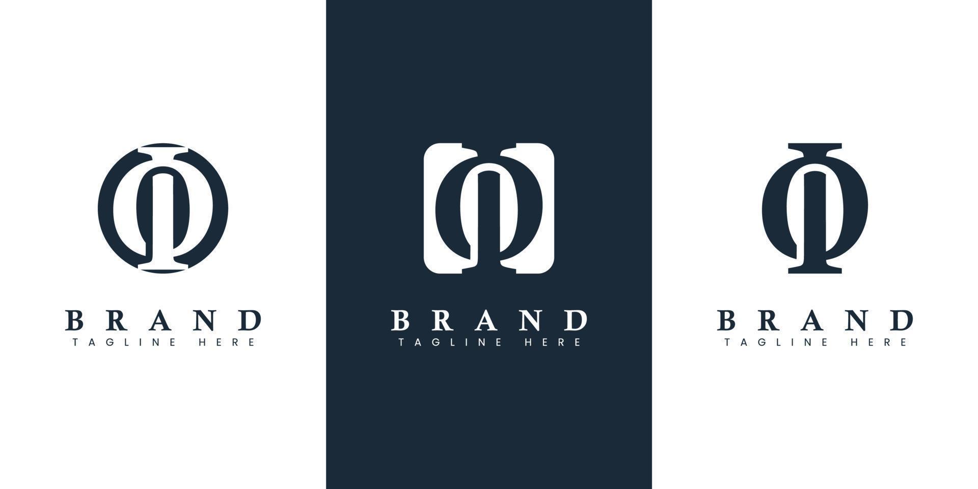 Modern and simple Letter OI Logo, suitable for any business with OI or IO initials. vector