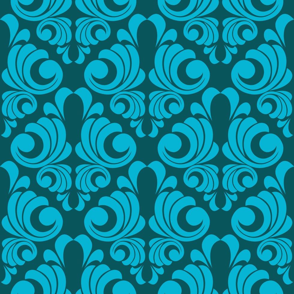 Vector damask vintage baroque scroll ornament swirl. Victorian monogram heraldic shield swirl. Retro floral leaf pattern border foliage antique  acanthus calligraphy engraved tattoo. seamless pattern