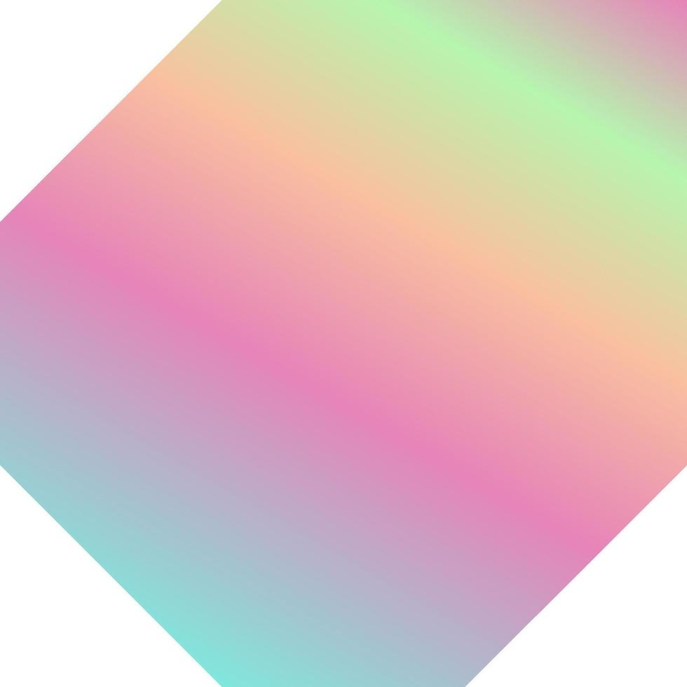 Holographic Shape Decorative Element Vector