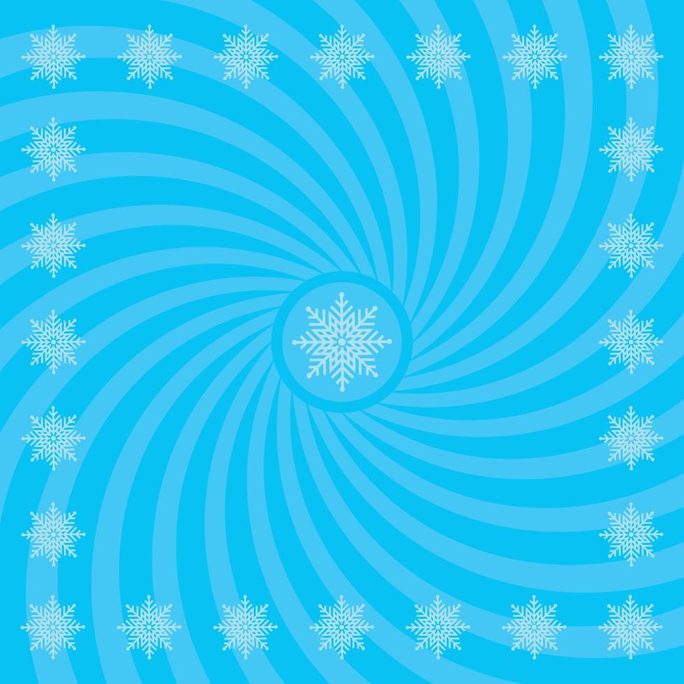 Illustration of Christmas blue background vector