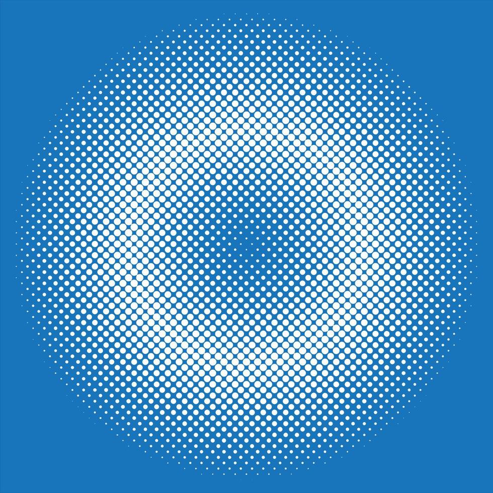 Halftone Pattern Design with background vector
