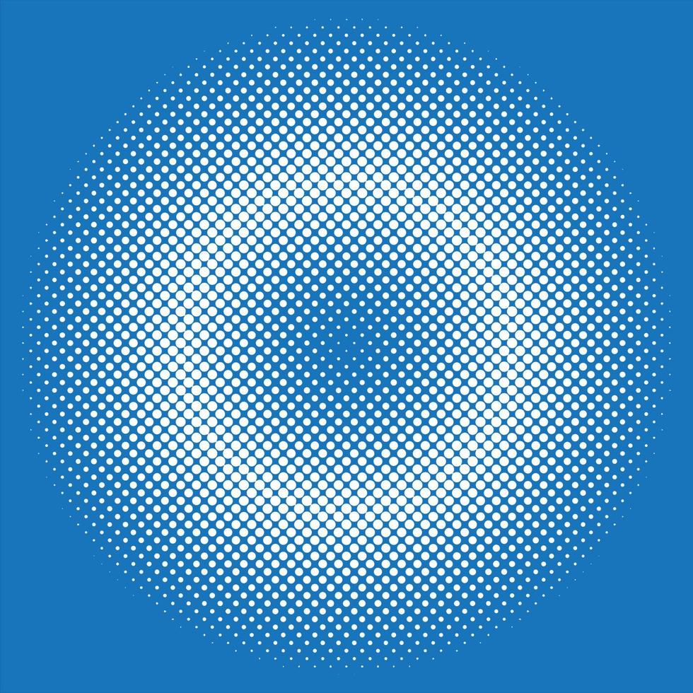 Halftone Pattern Design with background vector