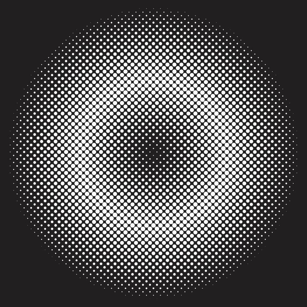 Halftone Pattern Design with background vector