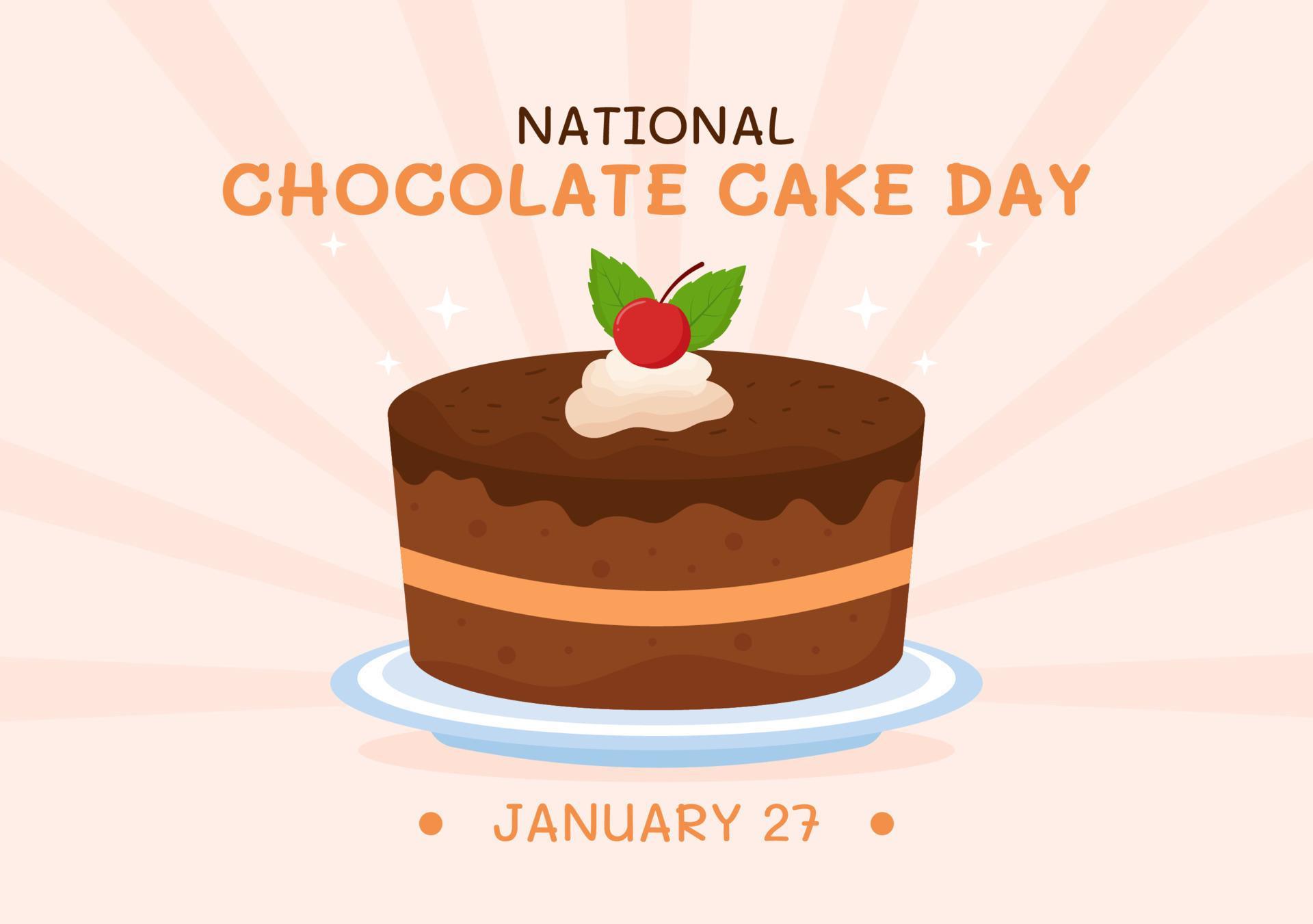 National Chocolate Cake Day Celebration On January 27 with Delicious