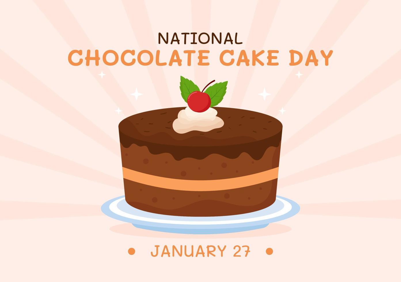 National Chocolate Cake Day Celebration On January 27 with Delicious