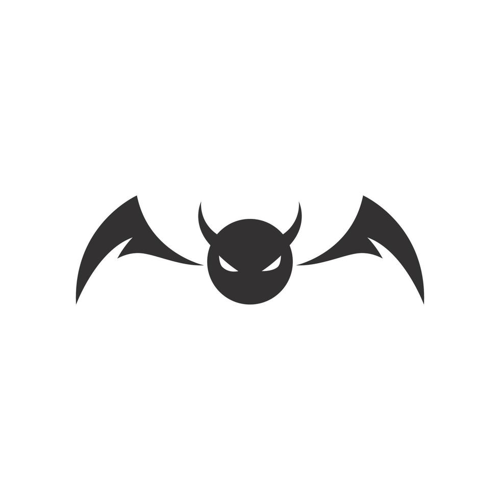 Devil face illustration vector