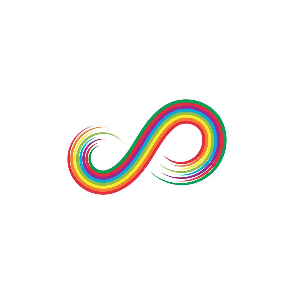 Rainbow illustration vector