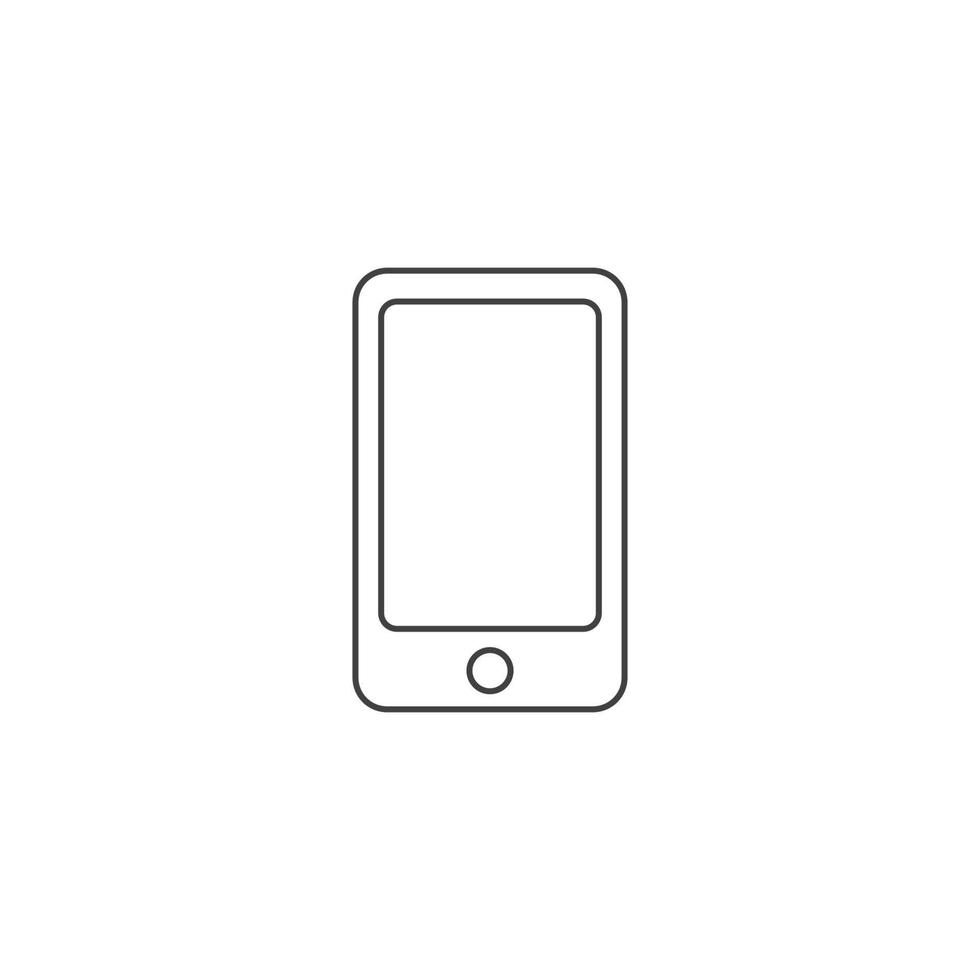 hand phone icon vector