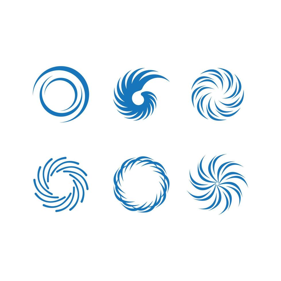 Vortex icon vector