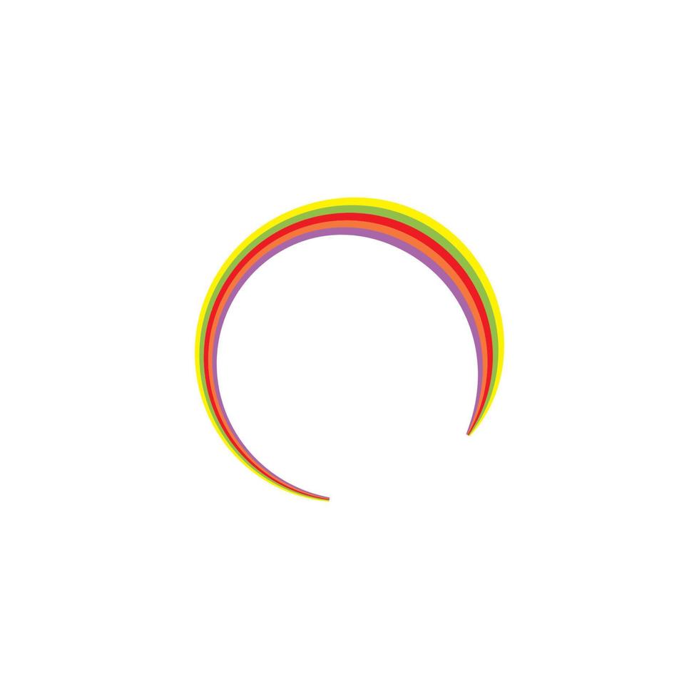 vector de ilustración de arco iris