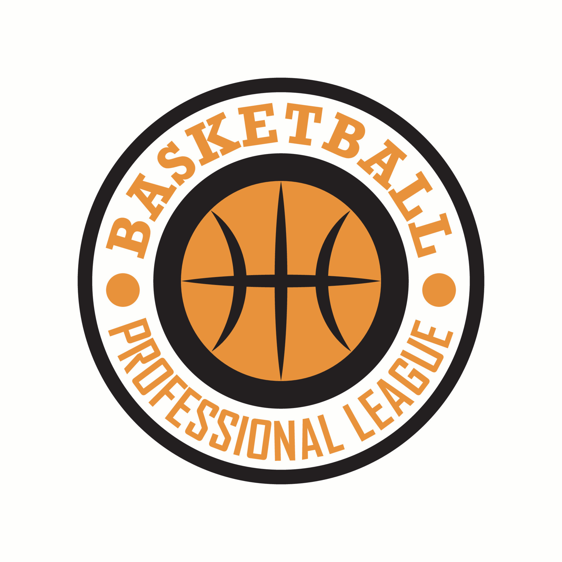 Colored vintage basketball logotype template 14720171 Vector Art at Colored vintage basketball logotype template 14720171 Vector Art at