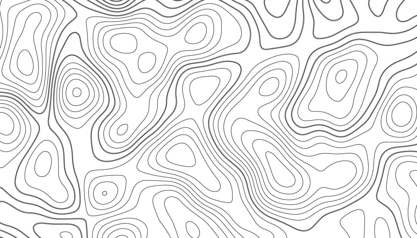 Abstract topographic contours map background. Geographic mountain relief. Modern blank detailed topographic contour map subtle white vector background.