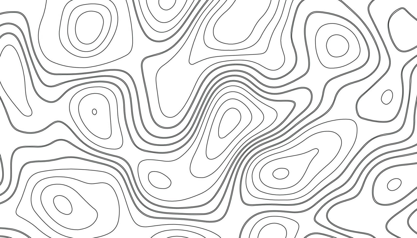 Abstract topographic contours map background. Geographic mountain relief. Modern blank detailed topographic contour map subtle white vector background.