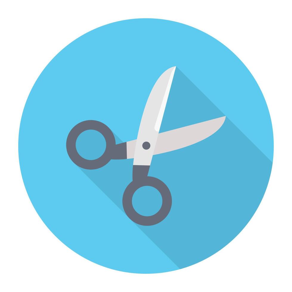 scissor vector illustration on a background.Premium quality symbols.vector icons for concept and graphic design.