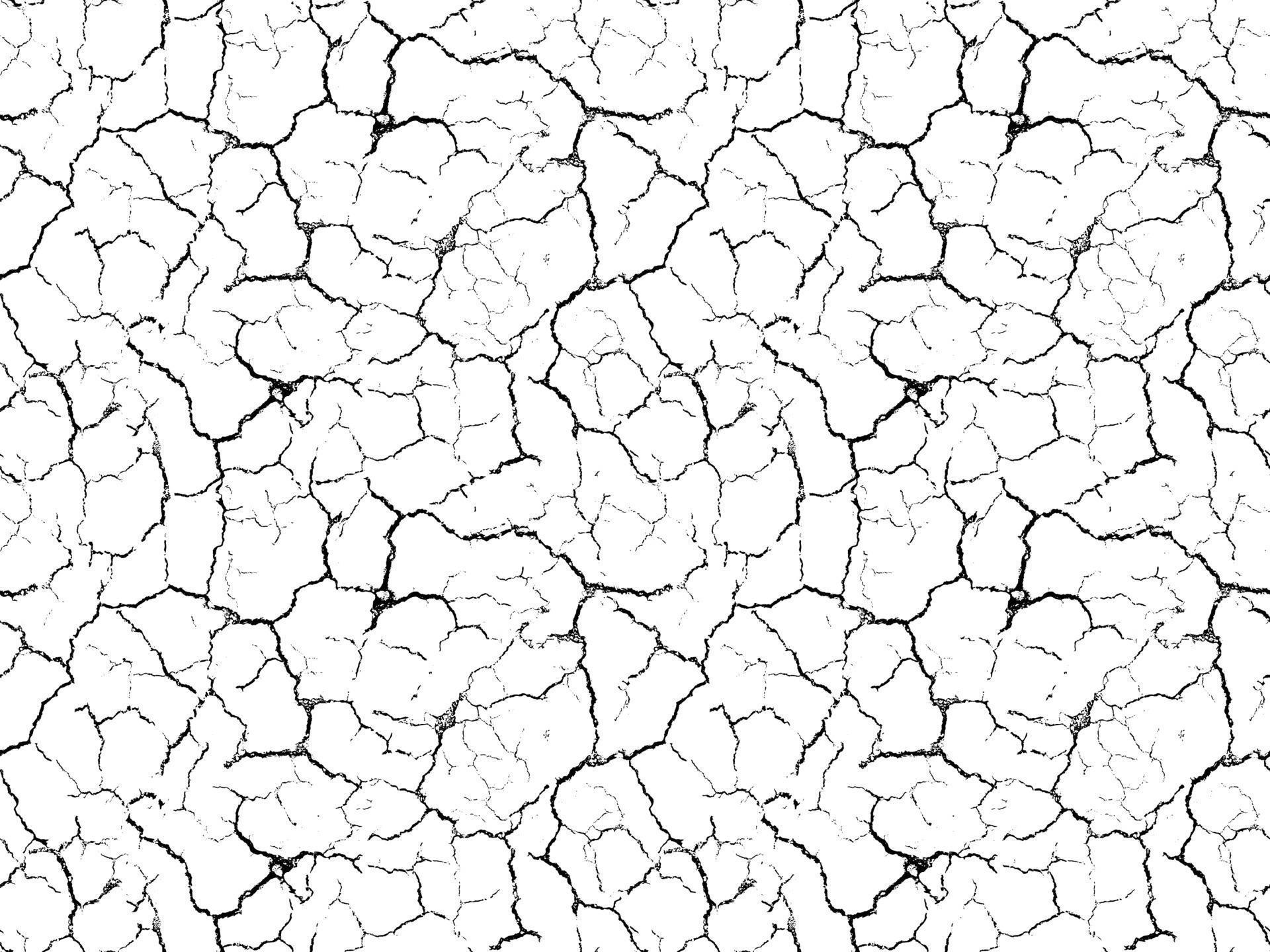 Crack vector seamless pattern. Grunge urban graphic repeatable backdrop
