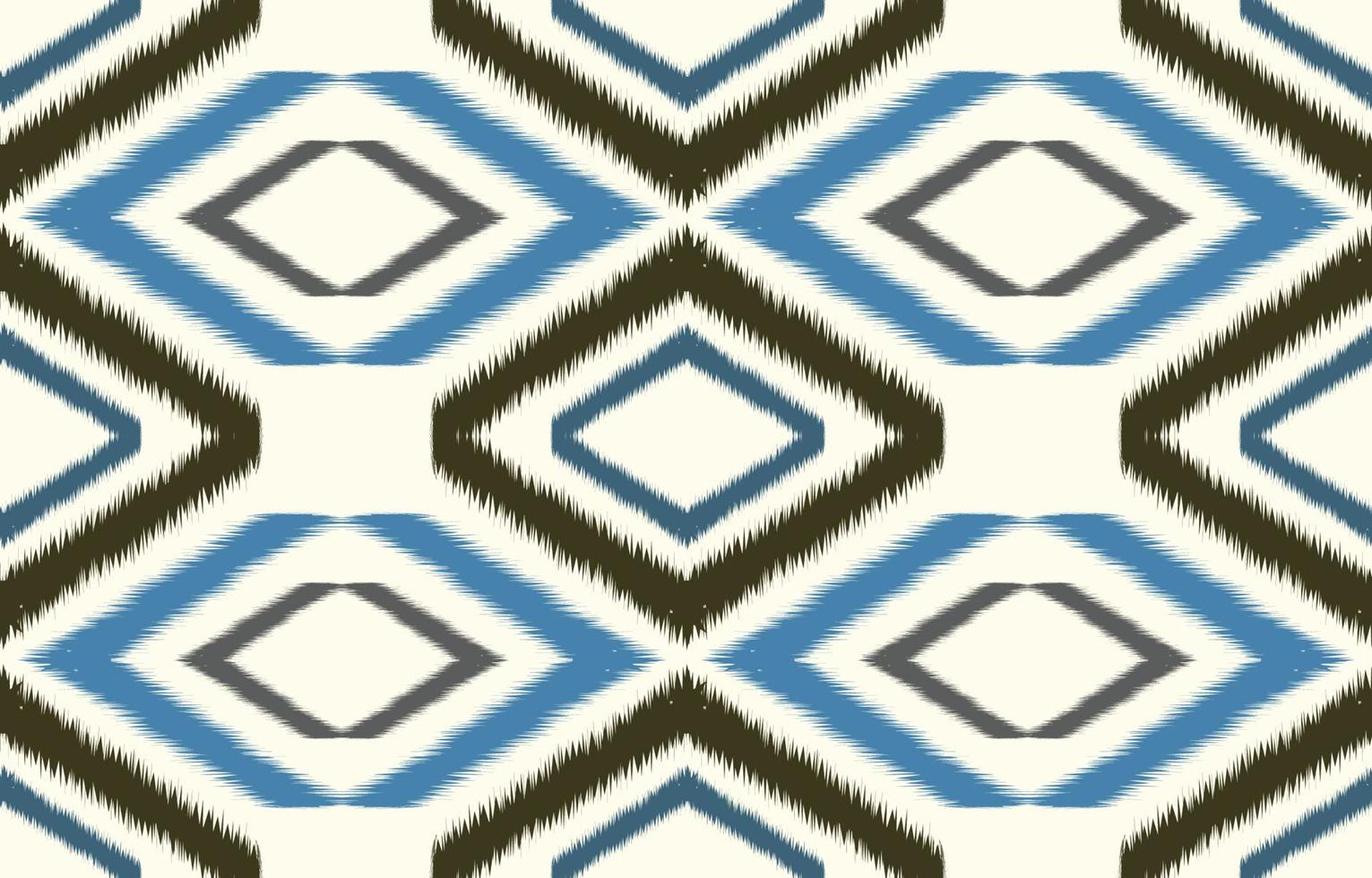 Abstract ethnic geometric ikat pattern. oriental African American Mexican Aztec motif textile and bohemian pattern vector elements. designed for background, wallpaper, print .vector ikat pattern.