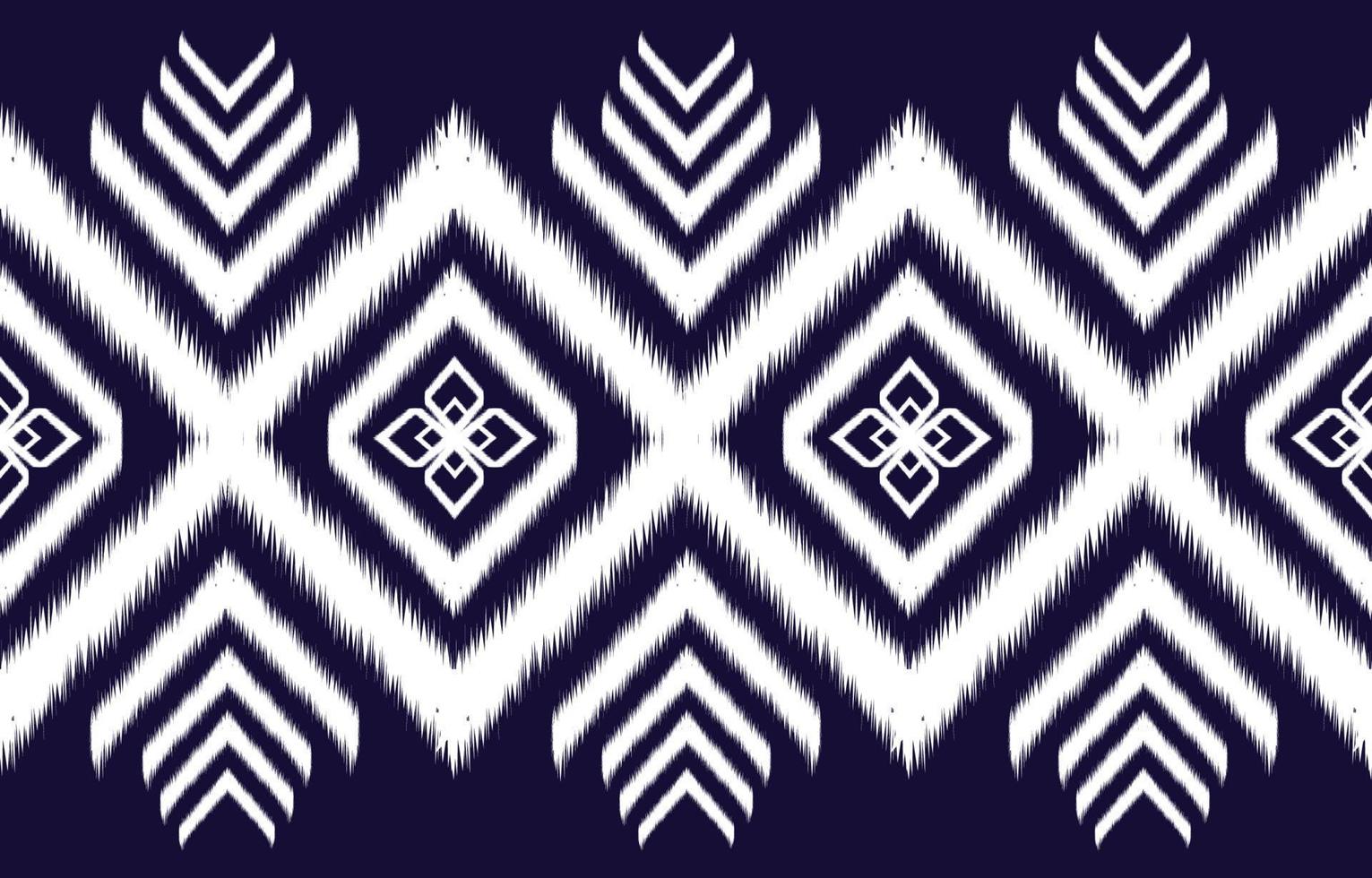 Abstract ethnic geometric ikat pattern. oriental African American Mexican Aztec motif textile and bohemian pattern vector elements. designed for background, wallpaper, print .vector ikat pattern.