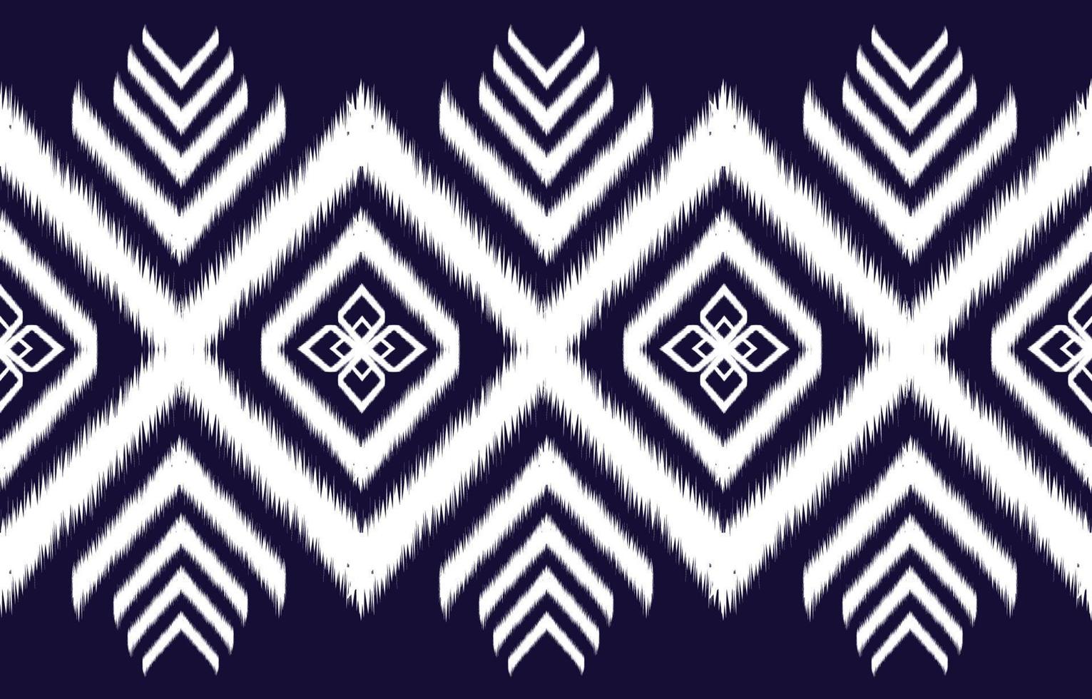 patrón de ikat geométrico étnico abstracto. motivos textiles aztecas mexicanos afroamericanos orientales y elementos vectoriales bohemios. diseñado para fondo, papel tapiz, patrón de impresión .vector ikat. vector