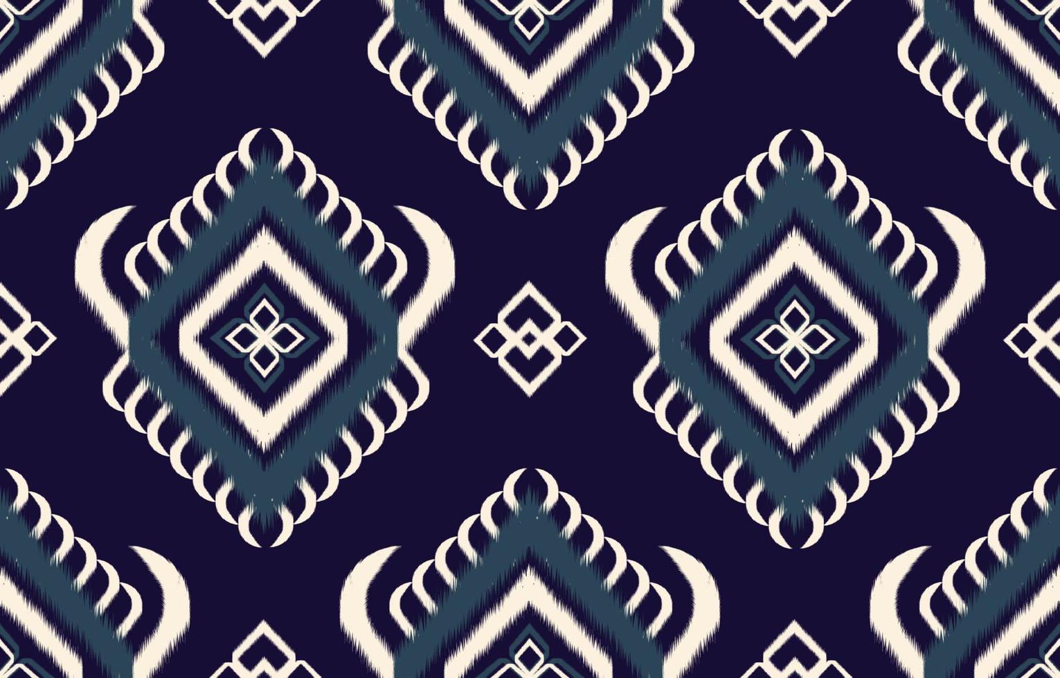 Abstract ethnic geometric ikat pattern. oriental African American Mexican Aztec motif textile and bohemian pattern vector elements. designed for background, wallpaper, print .vector ikat pattern.
